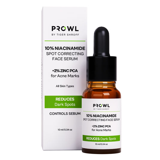 PROWL 10% Niacinamide Spot Correcting Daily Face Serum - All Skin Type - 10ml - Pack of 1