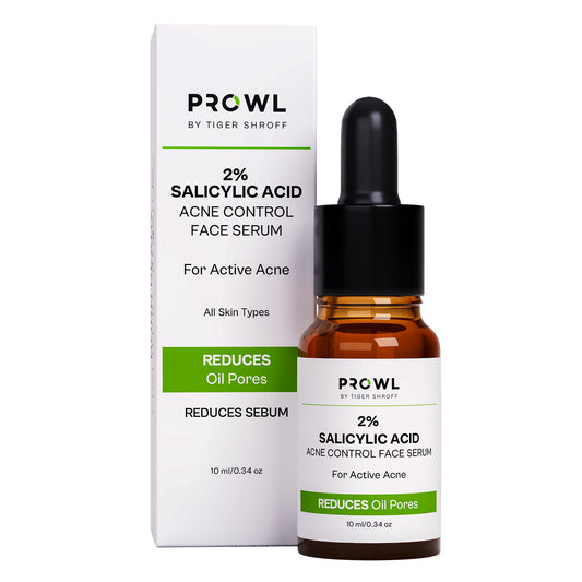 PROWL 2% Salicylic Acid Acne Control Daily Face Serum - All Skin Type - 10ml - Pack of 1