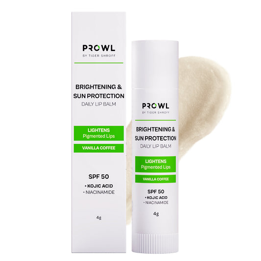 PROWL Brightening & Sun Protection SPF 50 Daily Lip Balm - All Skin Type - 4g - Pack of 1