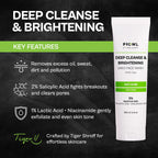 PROWL Deep Cleanse & Brightening Daily Face Wash - All Skin Type - 100ml - Pack of 1
