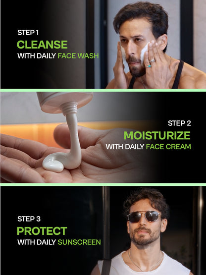 PROWL Facecare Daily Kit - All Skin Type - Valentine's Day Gift set - Pack of 1