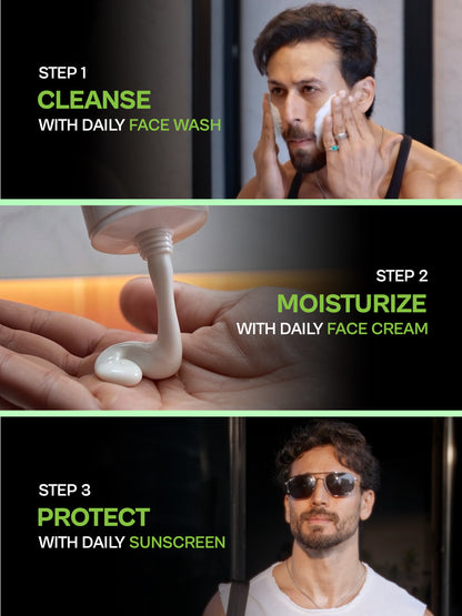 PROWL Facecare Daily Kit - All Skin Type - Gift set - Pack of 1