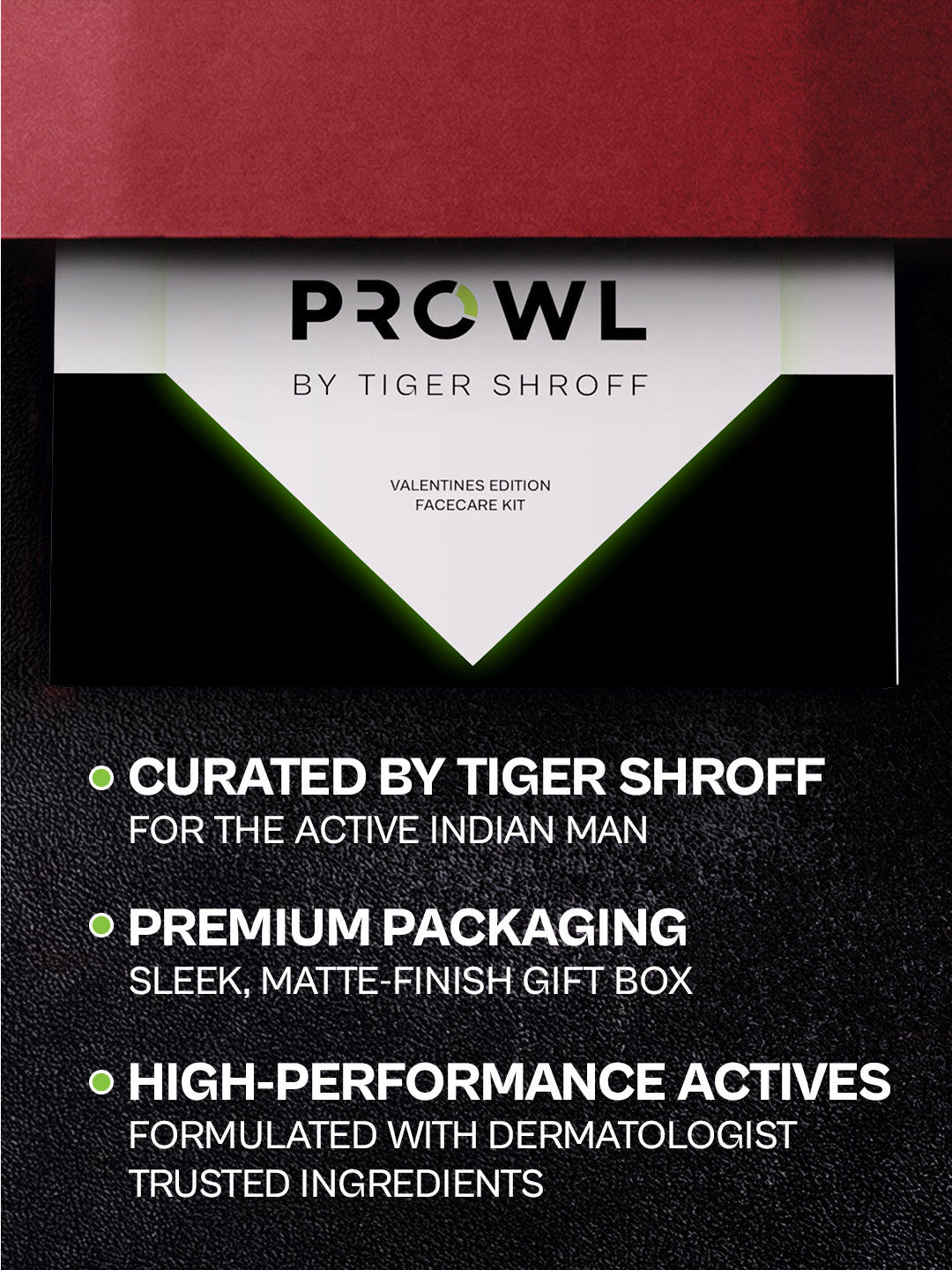 PROWL Facecare Daily Kit - All Skin Type - Valentine's Day Gift set - Pack of 1